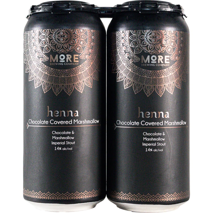 More Brewing Henna Chocolate Covered Marshmallow