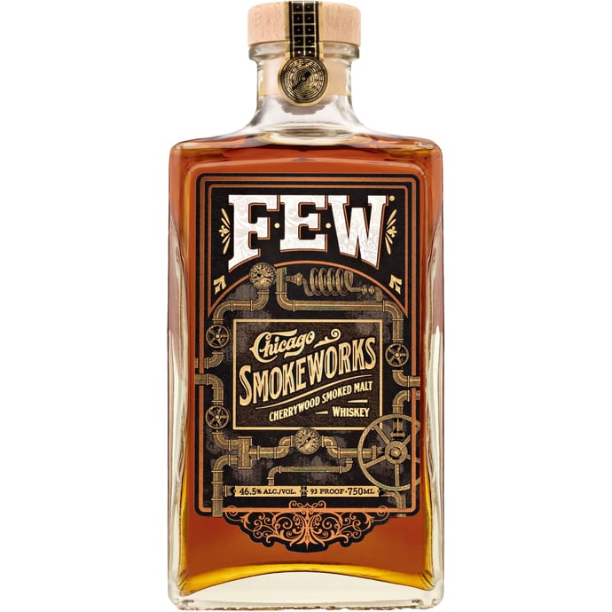FEW Spirits Chicago Smokeworks Cherrywood Smoked Malt Whiskey