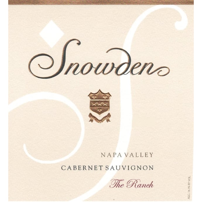 Snowden Cabernet Sauvignon The Ranch 2021
