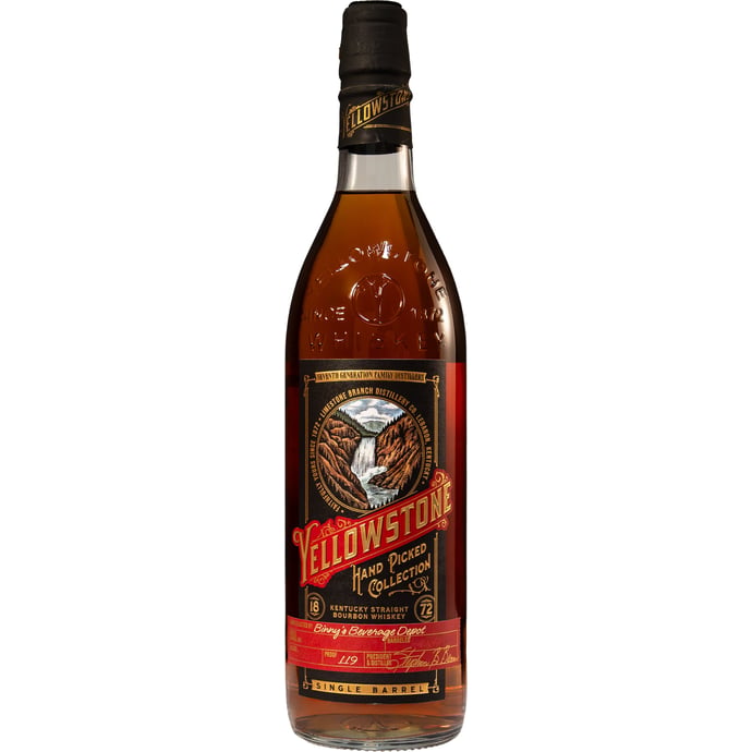 Yellowstone Handpicked Collection 119 Proof Bourbon Single Barrel # 23921 Binny's