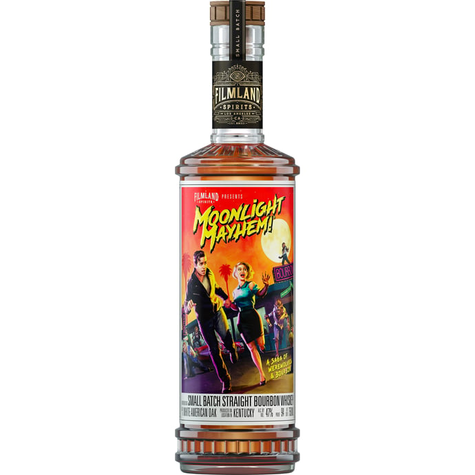 Filmland Spirits Moonlight Mayhem Small Batch Straight Bourbon