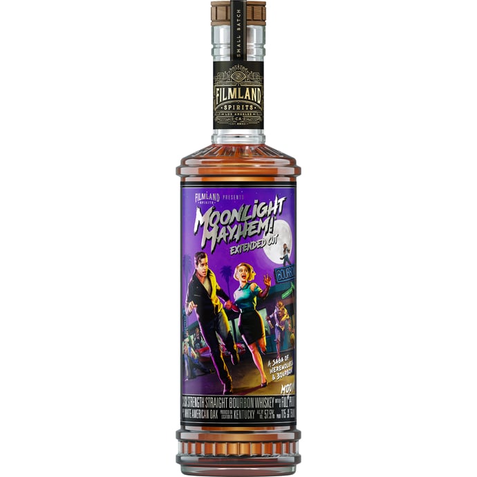 Filmland Spirits Moonlight Mayhem Extended Cut Cask Strength Bourbon