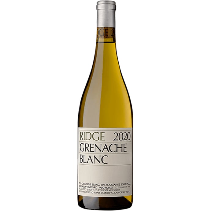 Ridge Vineyards Grenache Blanc Paso Robles 2023