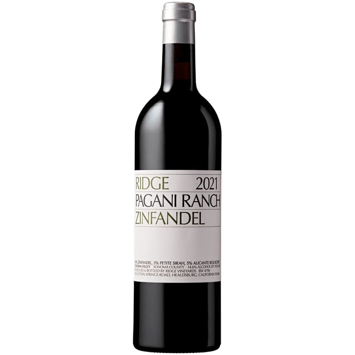 Ridge Vineyards Pagani Ranch Zinfandel 2022