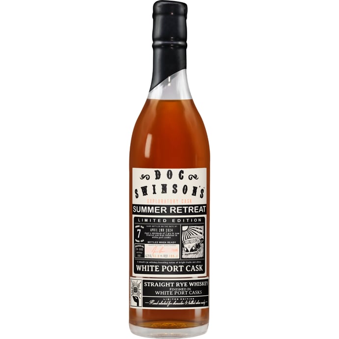 Doc Swinson's Summer Retreat 7 year old White Port Cask Finished Rye
