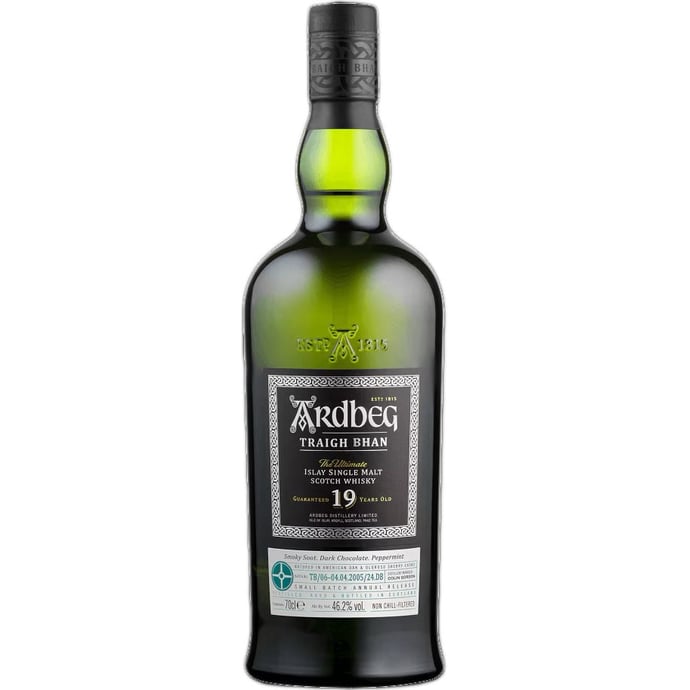 Ardbeg Traigh Bhan 19 year old Islay Single Malt Batch # 6 Limited Release 2024