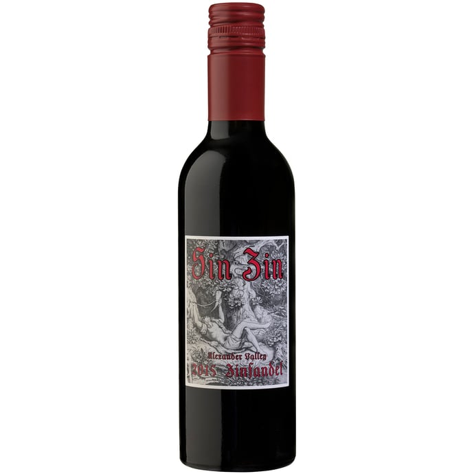Alexander Valley Vineyards Zinfandel Sin Zin 2021 Half Bottle