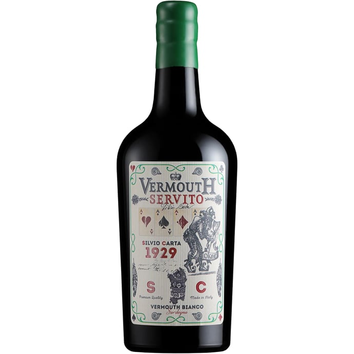 Vermouth Servito Bianco Silvio Carta Sardegna