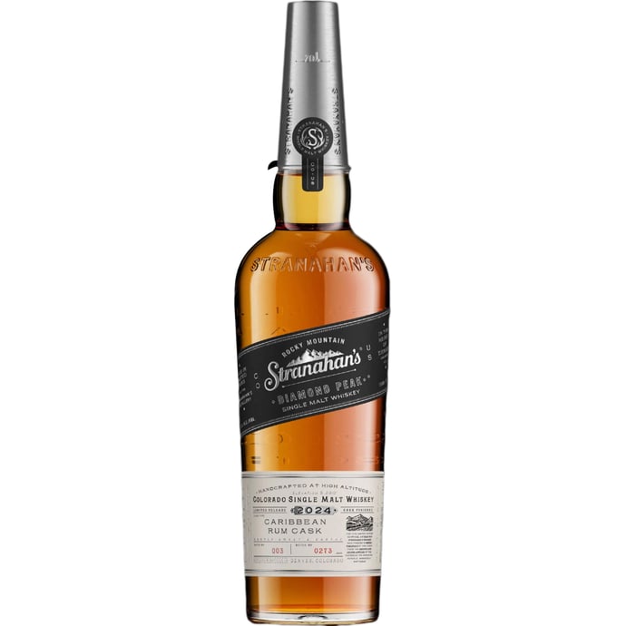 Stranahan's Diamond Peak Rum Cask Limited Release Colorado Whiskey 2024