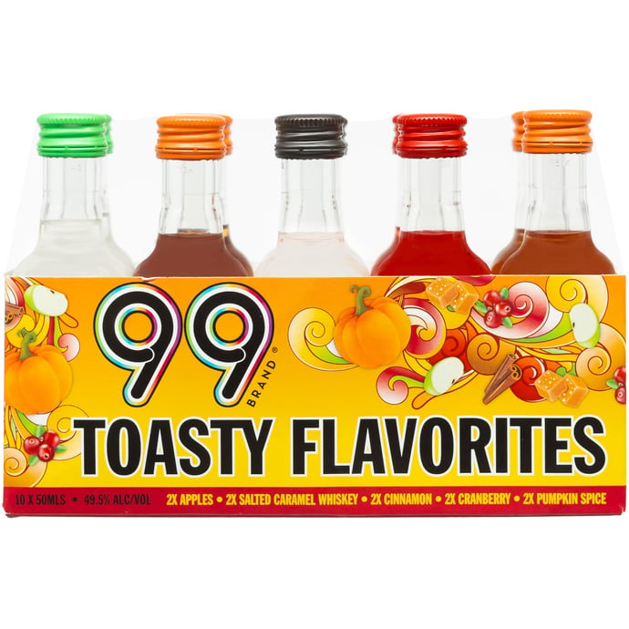 99 Schnapps Toasty 10 Pack