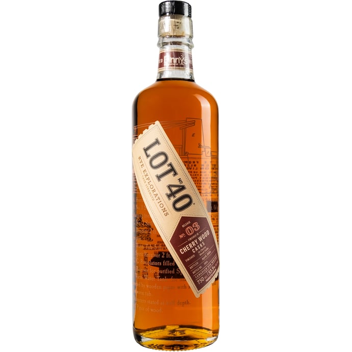 Lot no. 40 Cask Strength Cherrywood Cask Binny's Limited Release