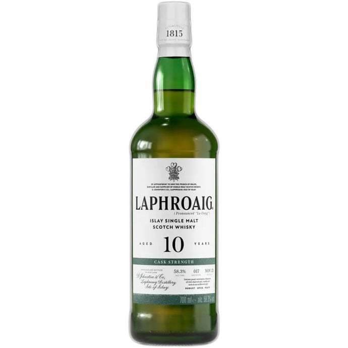 Laphroaig 10 year old Cask Strength Batch 017 2024