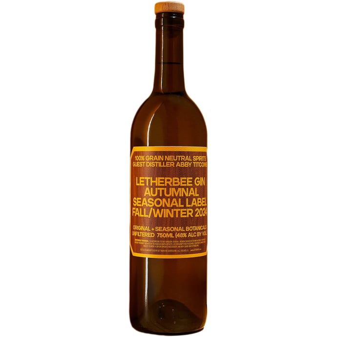 Letherbee Autumnal Gin Release Featuring Vetiver & White Poplar Buds 2024