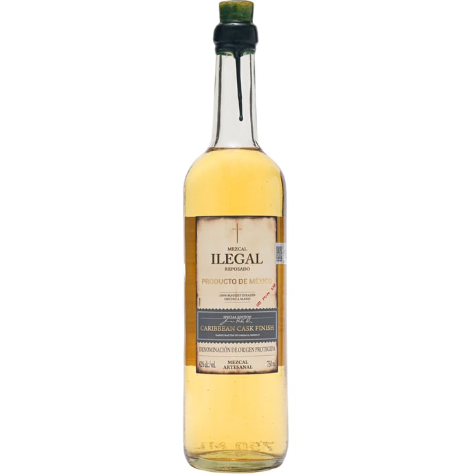 Ilegal Mezcal Reposado Caribbean Cask Finish