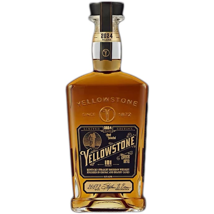Yellowstone Limited Edition Kentucky Straight Bourbon 7 years old Finished in ex Cognac Casks 2024