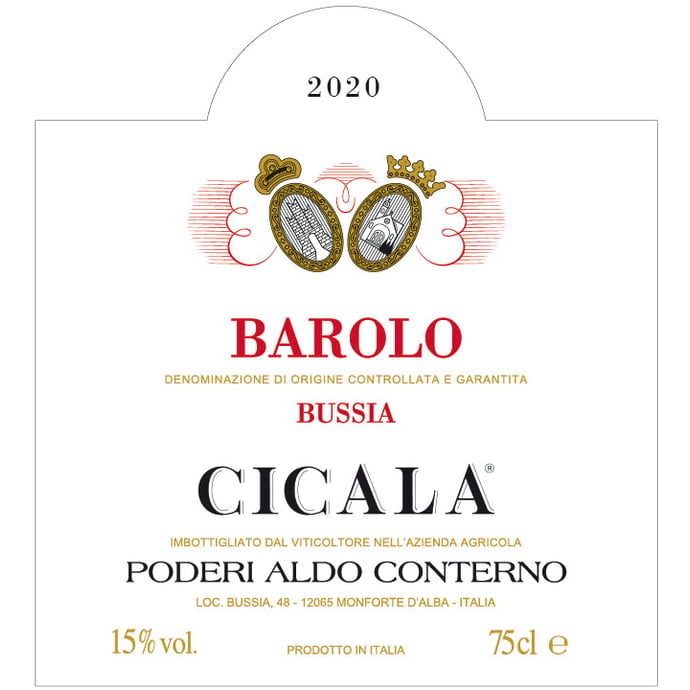 Aldo Conterno Barolo Cicala 2020