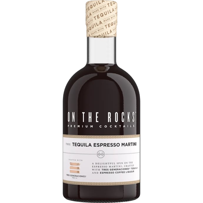 On The Rocks Premium Cocktails Tequila Espresso Martini