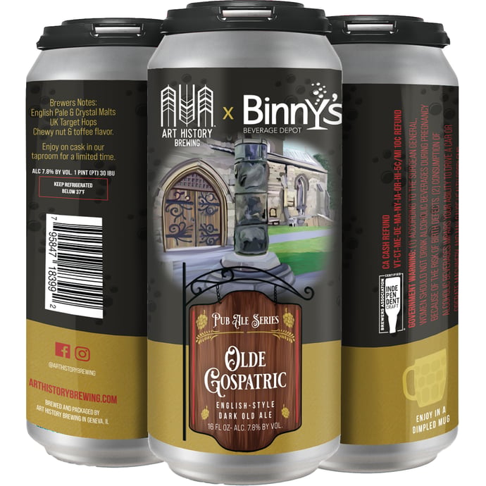 Art History Olde Gospatric collaboration with Binny's