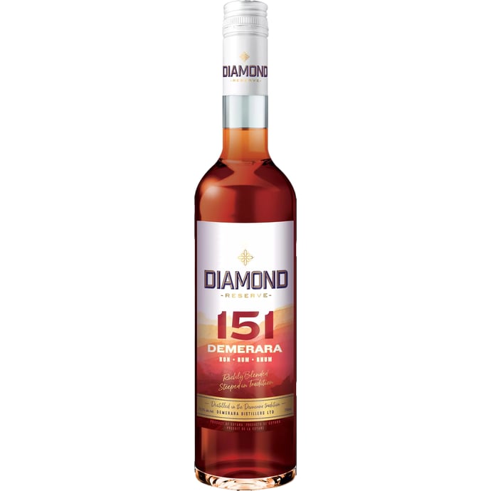 El Dorado Diamond Reserve Aged 151 proof Demerara Rum