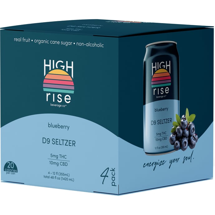 High Rise Blueberry THC 5MG