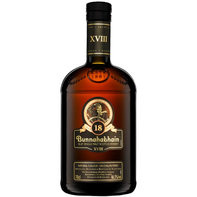 Bunnahabhain 18 year old Islay Single Malt