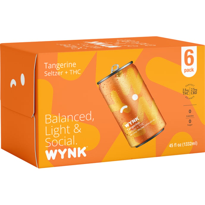 Wynk Tangerine 5mg THC 5mg CBD