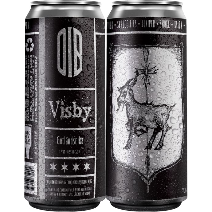 Old Irving Visby collaboration with Hammerheart Brewing Co.