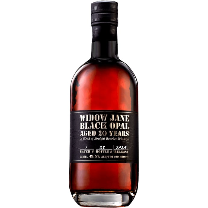 Widow Jane Black Opal 20 year old Blended Bourbon Finished in Mizunara Oak 2024