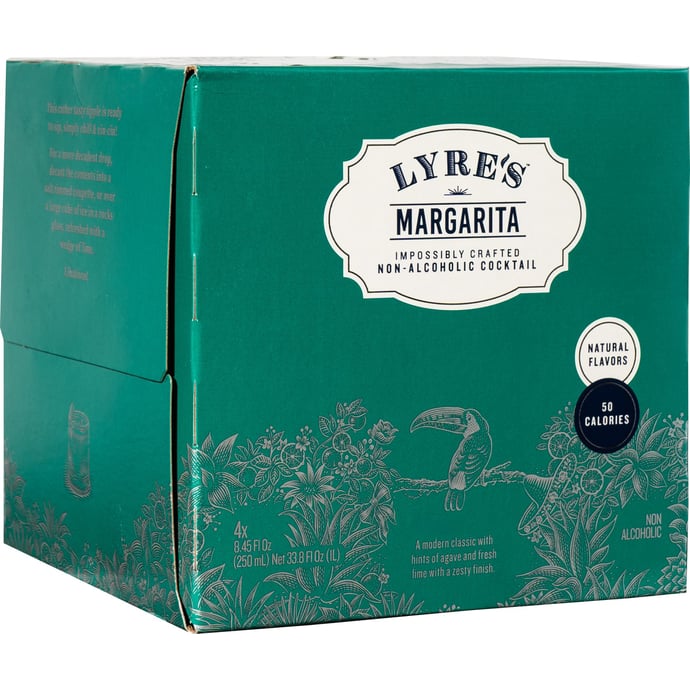 Lyre's Margarita 4 Pack Cans