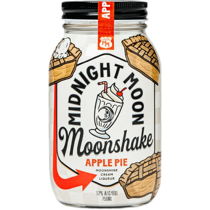 Midnight Moonshake Apple Pie