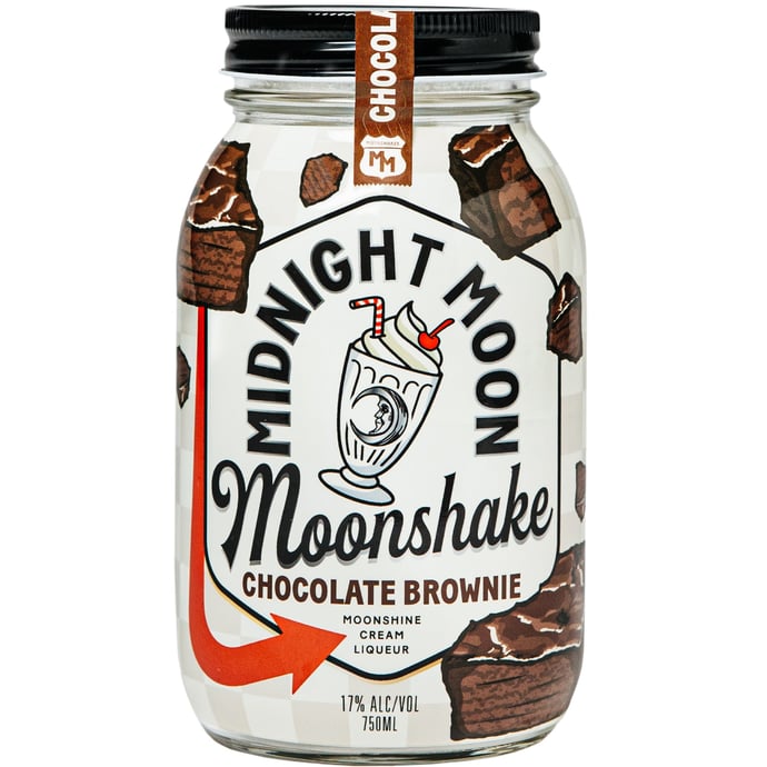 Midnight Moonshake Chocolate Brownie