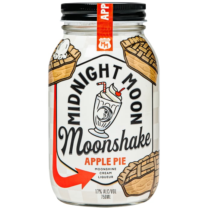 Midnight Moonshake Apple Pie