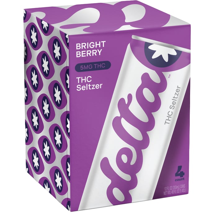 Delta Bright Berry 5mg THC 1mg CBD