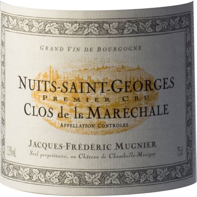 Jacques Frederic Mugnier Nuits Saint Georges Clos de la Marechale 2022