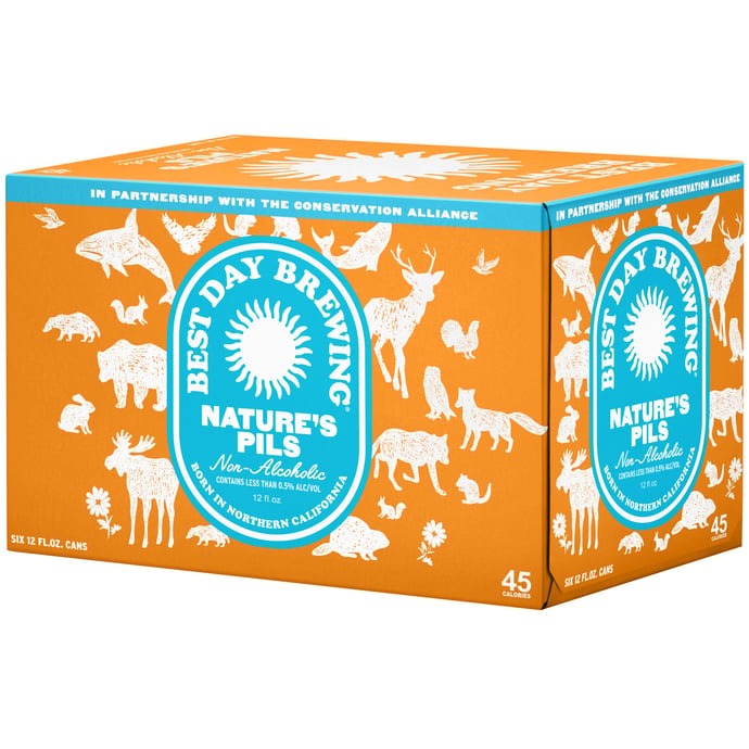 Best Day Brewing Nature's Pils Non-Alcoholic