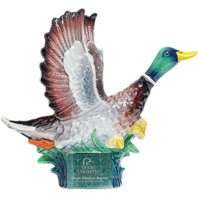 World Whiskey Society Ducks Unlimited Mallard Straight Bourbon Whiskey