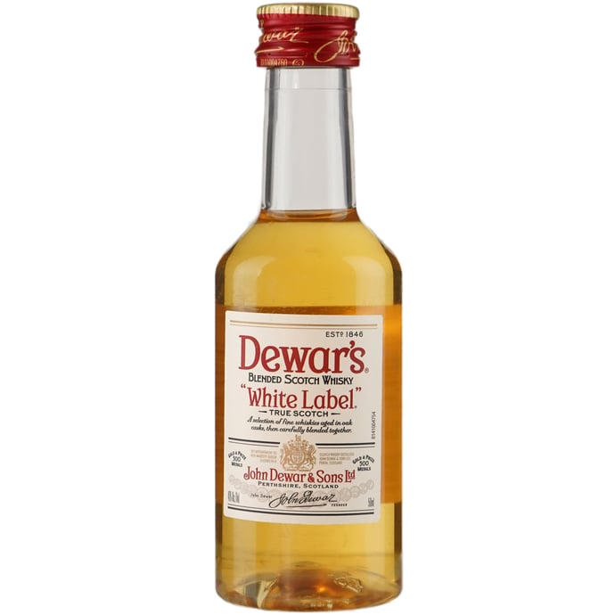 Dewars White Label Blended Scotch