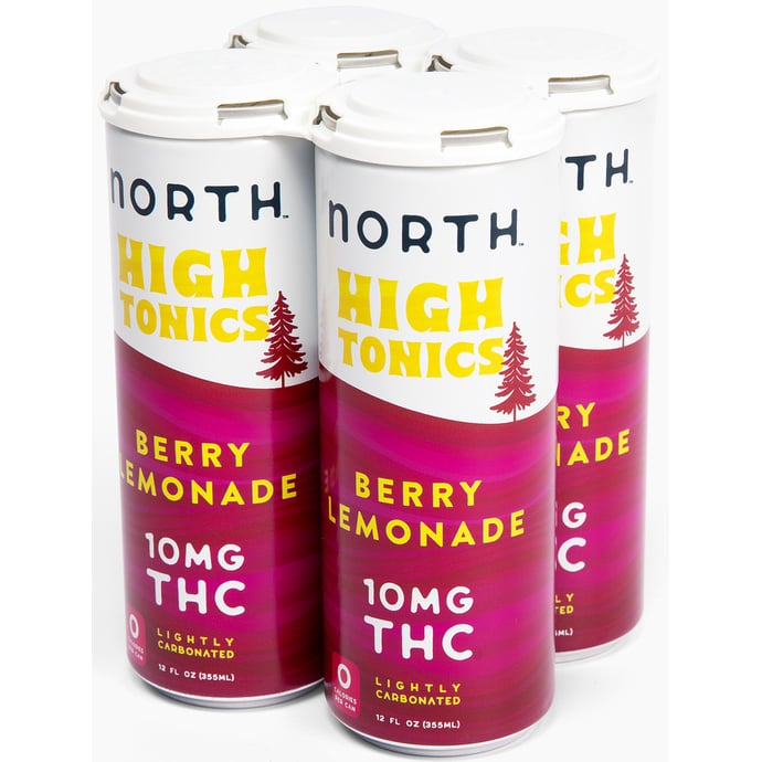 North Canna High Tonics Berry Lemonade 10MG THC
