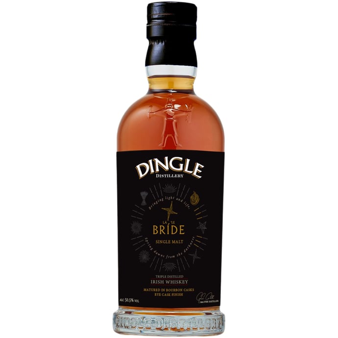 Dingle Distillery la le Bride Rye Cask Finished Single Malt Irish Whiskey