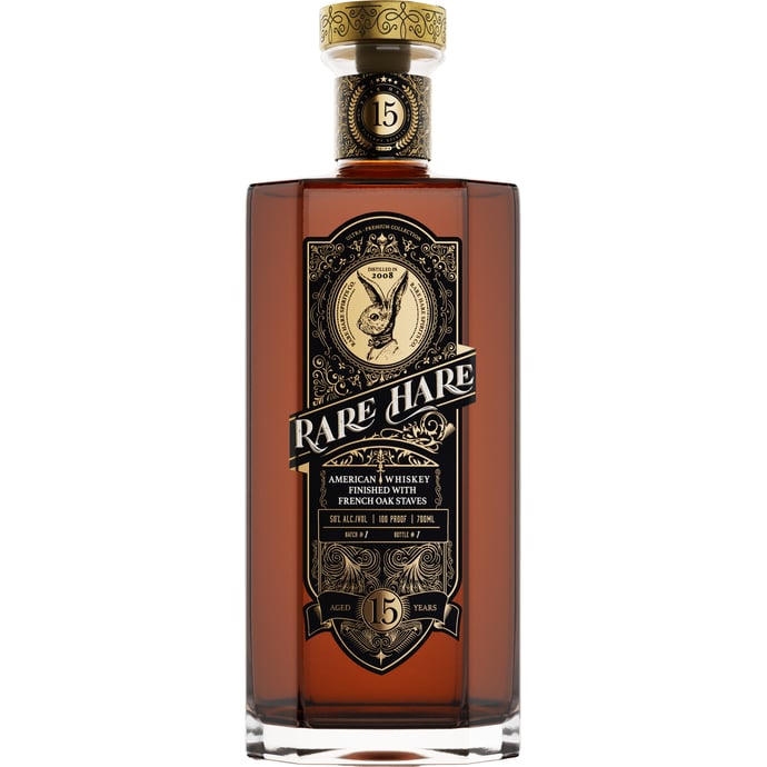 Rare Hare 15 year old American Whiskey Finished in French & American Oak Casks