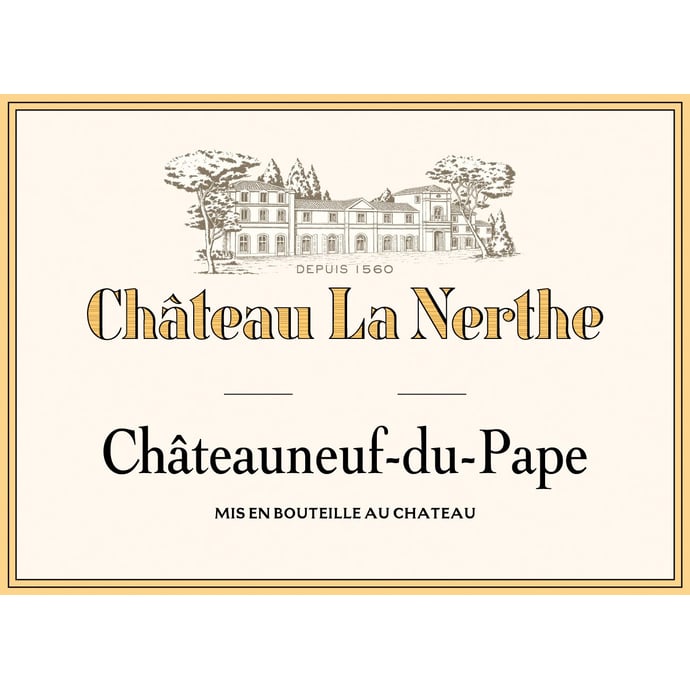 Chateau La Nerthe Chateauneuf du Pape 2020