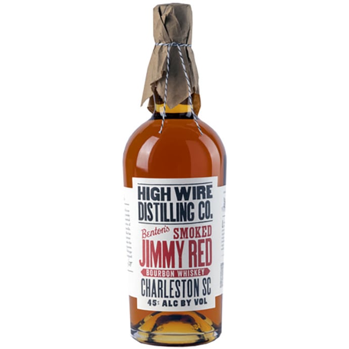 High Wire Distilling Jimmy Red Bourbon Benton's Smoked Corn