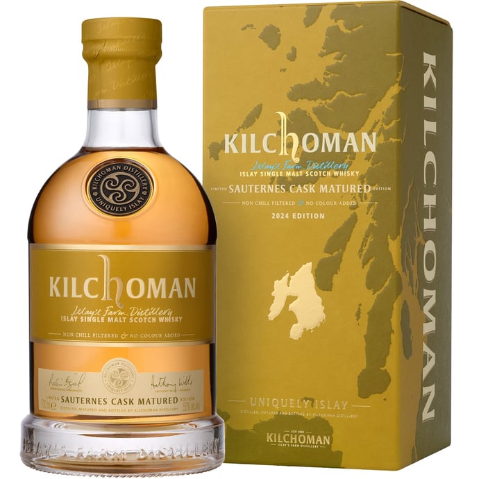 Kilchoman ImpEx Cask Evolution 02/2024 9 year old ex Sauternes Cask # 2014-1003 2017