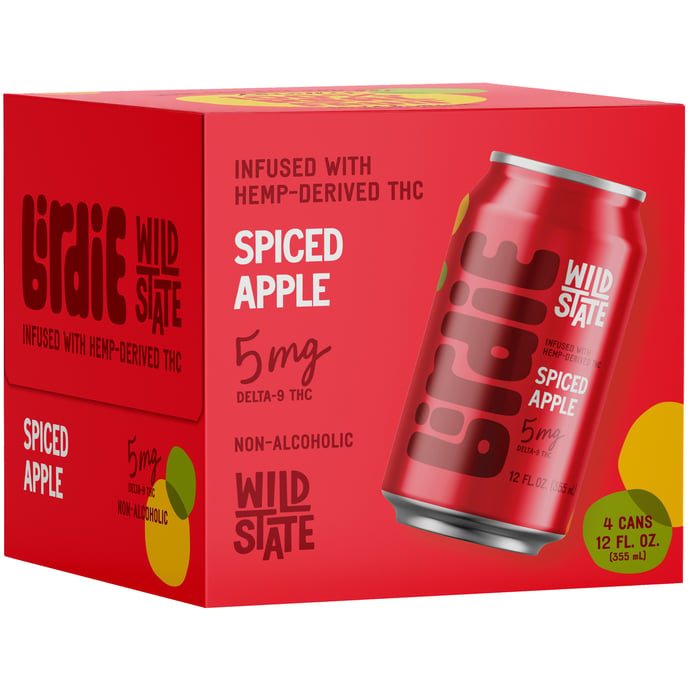 Birdie Spiced Apple 5MG THC