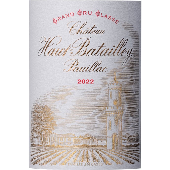Chateau Haut Batailley Pauillac 2022 Half Bottle