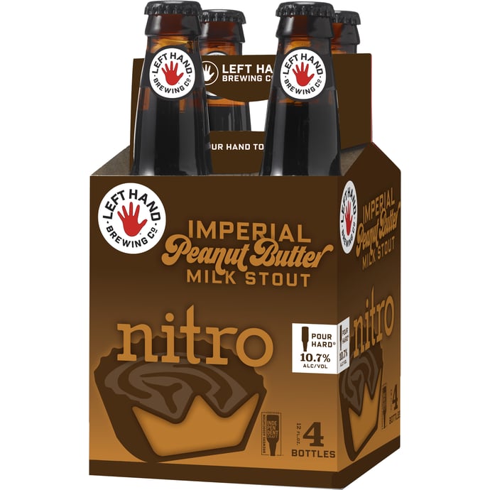 Left Hand Imperial Peanut Butter Milk Stout Nitro