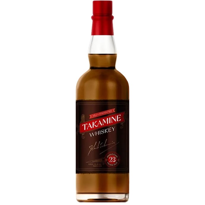 Takamine 23 year old Japanese Koji Whiskey Single Barrel # 3394 Binny's Handpicked