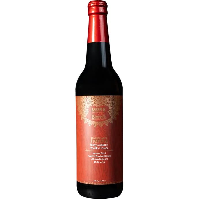 More Barrel Aged Henna Binny's Select Vanilla Caviar
