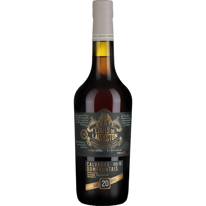 Comte Louis de Lauriston 20 year old Domfrontais Calvados