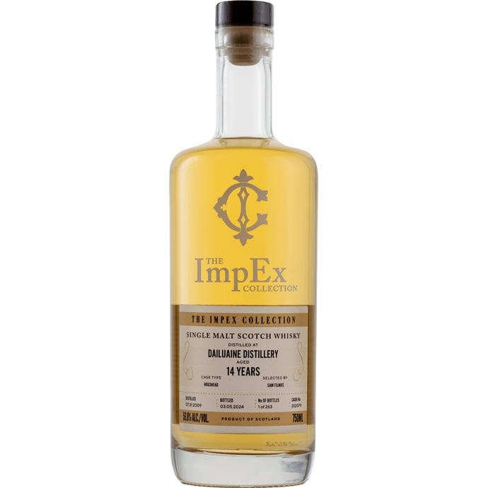 The Impex Collection Dailuaine 14 year old Cask Strength Single Malt 2009